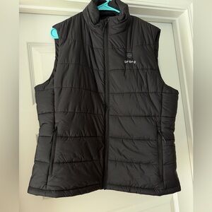 Ororo Black Quilted Puffer Vest